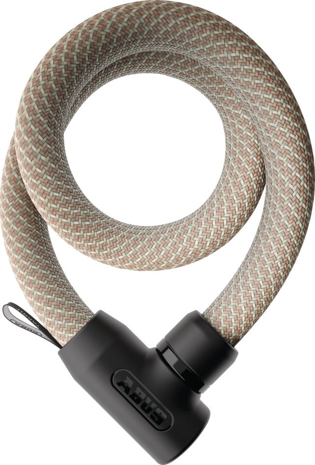 Afbeelding laden in galerijviewer, Abus fietsslot textiel-kettingslot - yarnit™ 4004k - security level 7 - beige - 110 cm - geschikt voor elektrische fietsen en stadsfietsen - lichtgewicht - slechts 0,88 kg
