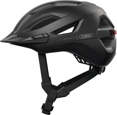 Abus fietshelm urban-i 4.0 ace velvet black m - 54-58 cm - zwart - geschikt voor gebruik op elektrische fietsen - stadsfietsen - 280 g
