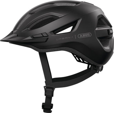 Abus fietshelm urban-i 4.0 lr velvet black l - 57-61 cm - zwart - geschikt voor gebruik op elektrische fietsen - stadsfietsen - 280 g
