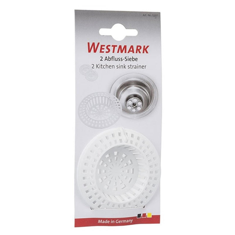 Afbeelding laden in galerijviewer, Westmark afvoerzeefje kunststof 2 stuks ã˜70mm x10mm
