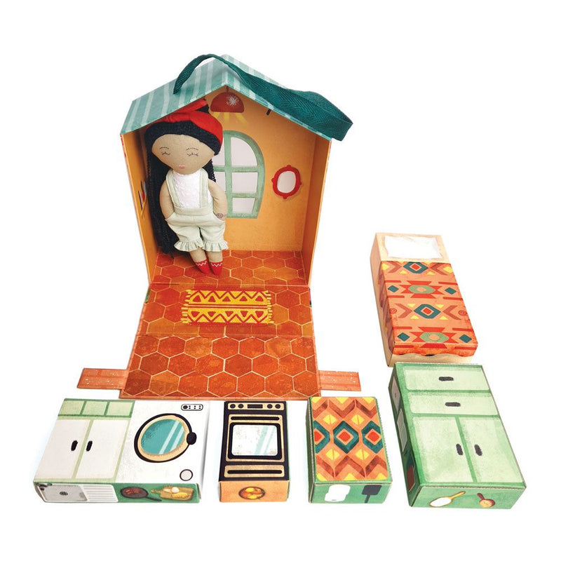 Afbeelding laden in galerijviewer, Poppenhuis my love home met maya. 3+
