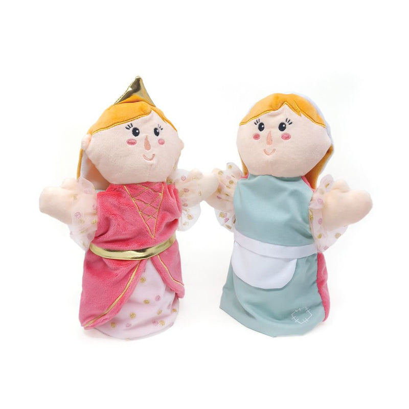 Afbeelding laden in galerijviewer, Dubbelgezichte handpop prinses assepoest
