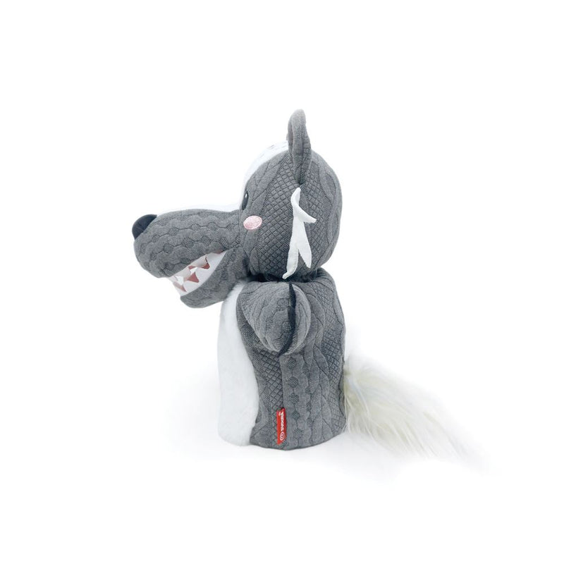 Afbeelding laden in galerijviewer, Handpop wolf. 25 cm. 3+
