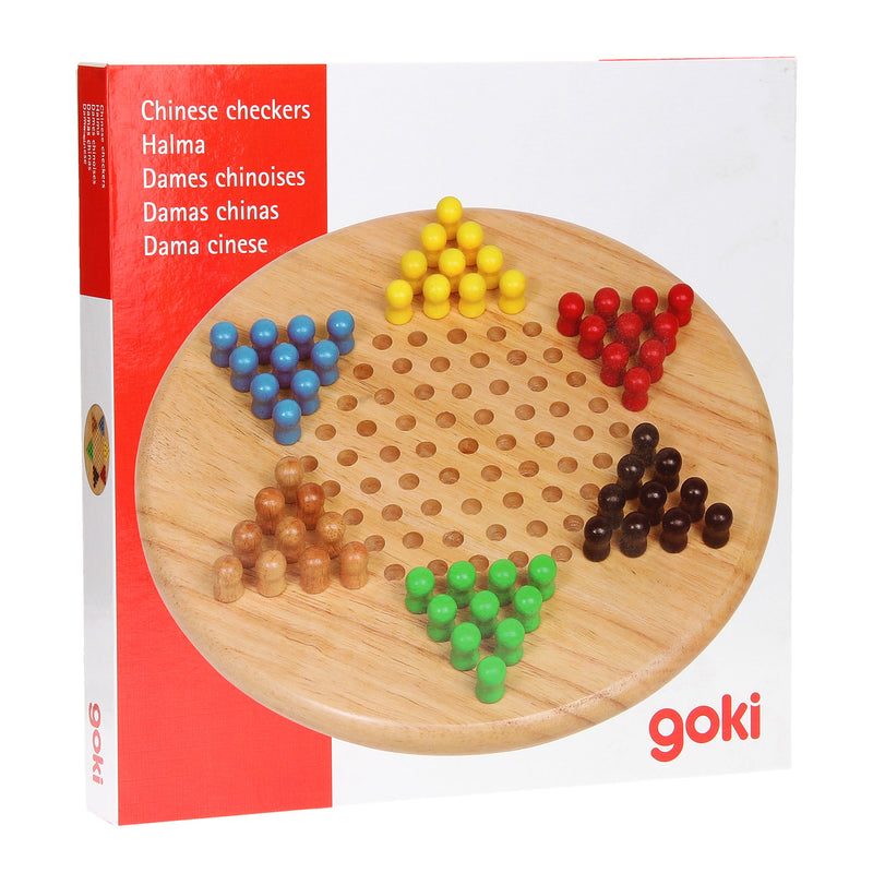 Afbeelding laden in galerijviewer, Goki houten halma
