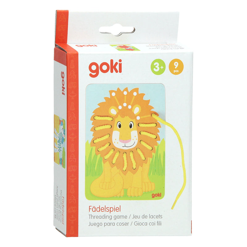 Afbeelding laden in galerijviewer, Goki Houten Poppenhuis Koffer met Accessoires
