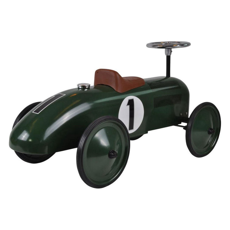 Afbeelding laden in galerijviewer, Goki retro loopauto groen

