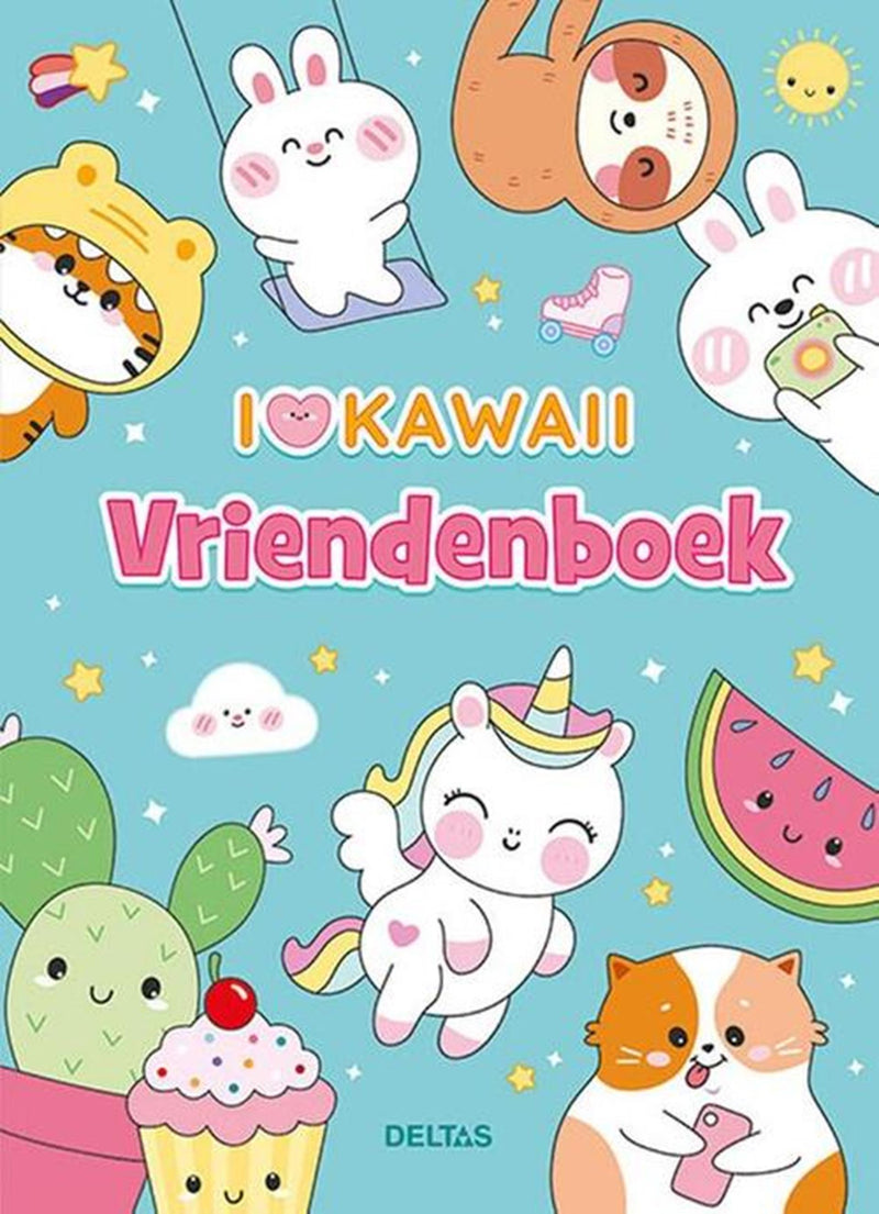 Afbeelding laden in galerijviewer, Deltas ik hou van kawaii vriendenboek
