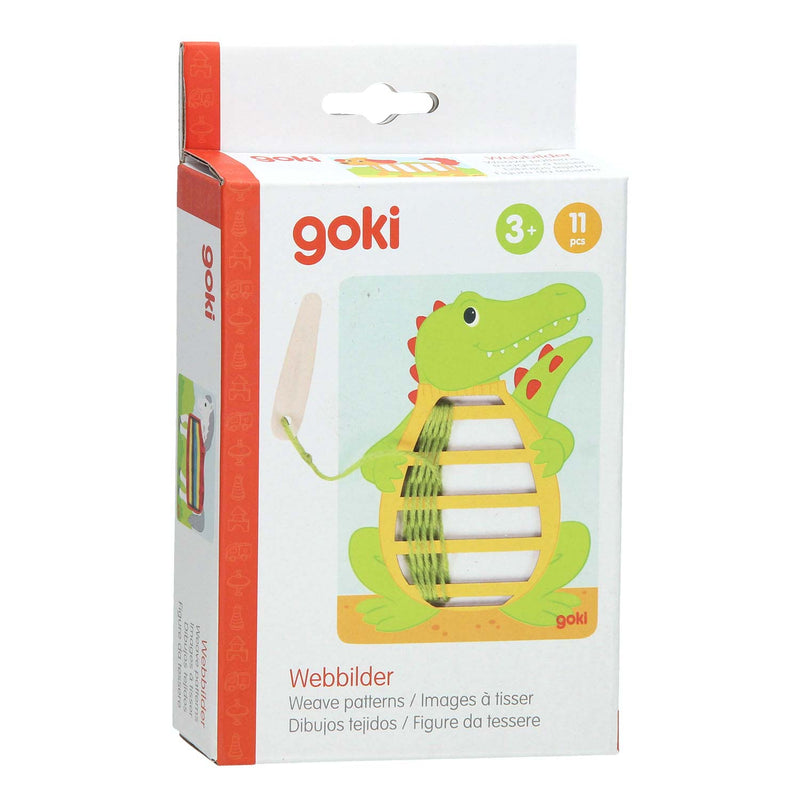 Afbeelding laden in galerijviewer, Goki houten weefpuzzels, 3st.
