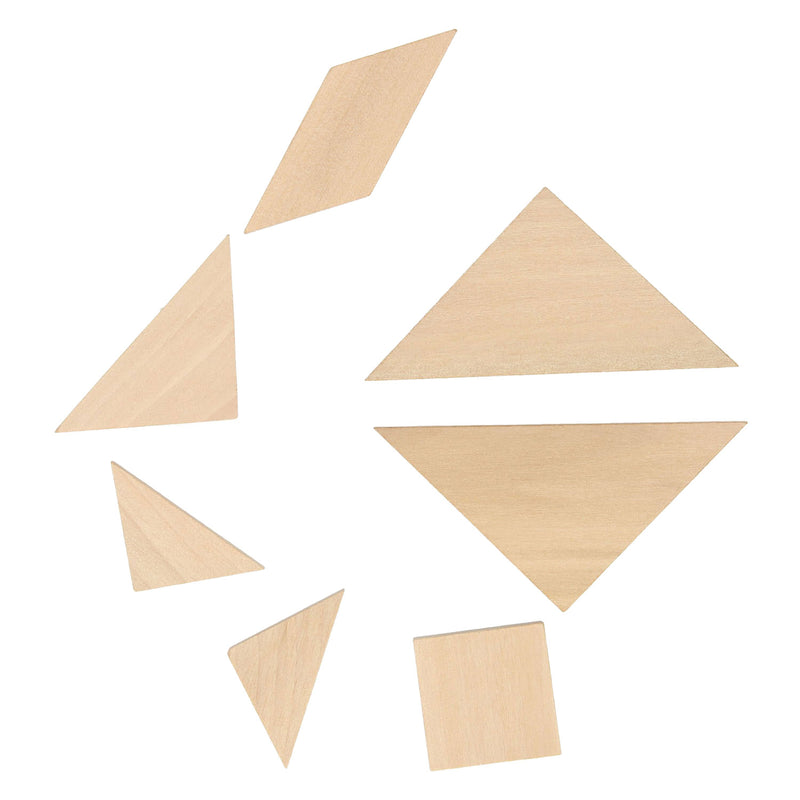 Afbeelding laden in galerijviewer, Goki Houten Tangram Puzzel

