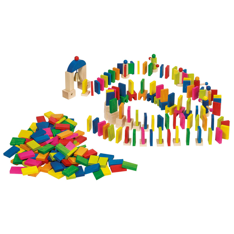 Afbeelding laden in galerijviewer, Goki houten domino speelset, 247dlg.

