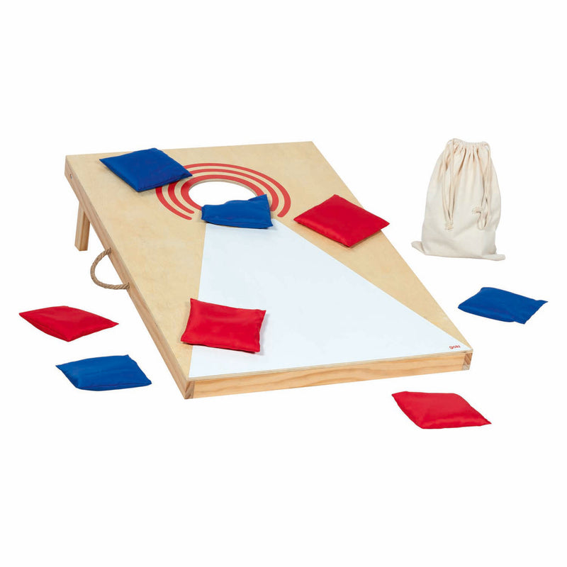 Afbeelding laden in galerijviewer, Goki houten cornhole werpspel
