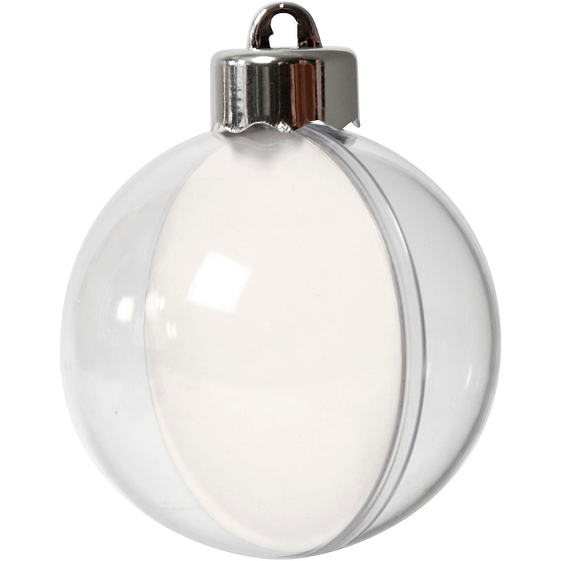 Afbeelding laden in galerijviewer, Creativ company https: www.cchobby.nl deco-ballen-d-6-cm-transparant-8-stuk-1-doos
