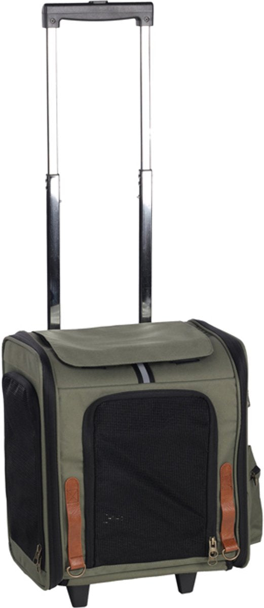 Flamingo smart trolley adele groen 35x30x45cm