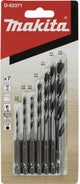 Makita d-62371 houtspiraalborenset 7-delig 1 4''
