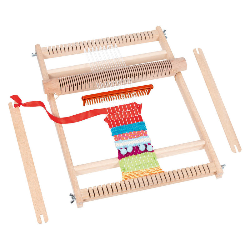 Afbeelding laden in galerijviewer, Goki houten weefraam voor school met kam - 25cm
