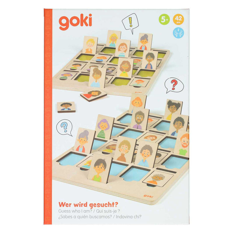 Afbeelding laden in galerijviewer, Goki houten spel welke persoon ben ik?
