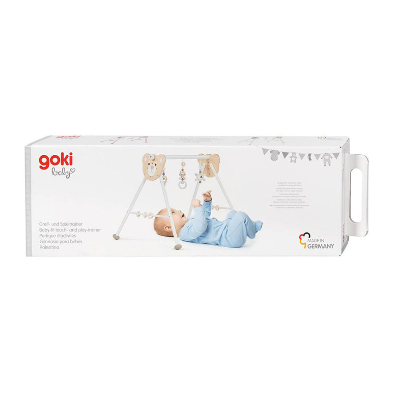 Afbeelding laden in galerijviewer, Goki houten babygym beer
