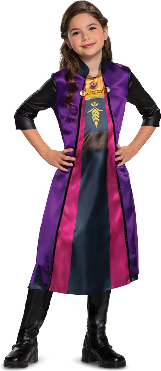 Disguise disney - frozen 2 , anna traveling basic plus ,maat s (5 - 6 jaar) s