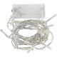 Creativ company micro led verlichting - 20 lampjes - op batterijen - transparant - lichtsnoer - kerst