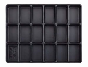 Ty sonic bakje, leeg 18 vaks (290x370x48mm)