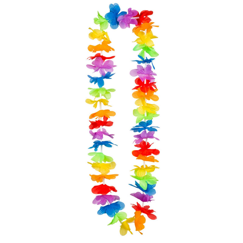 Afbeelding laden in galerijviewer, Boland hawaiikrans luxe rainbow hawaiislinger luxe rainbow

