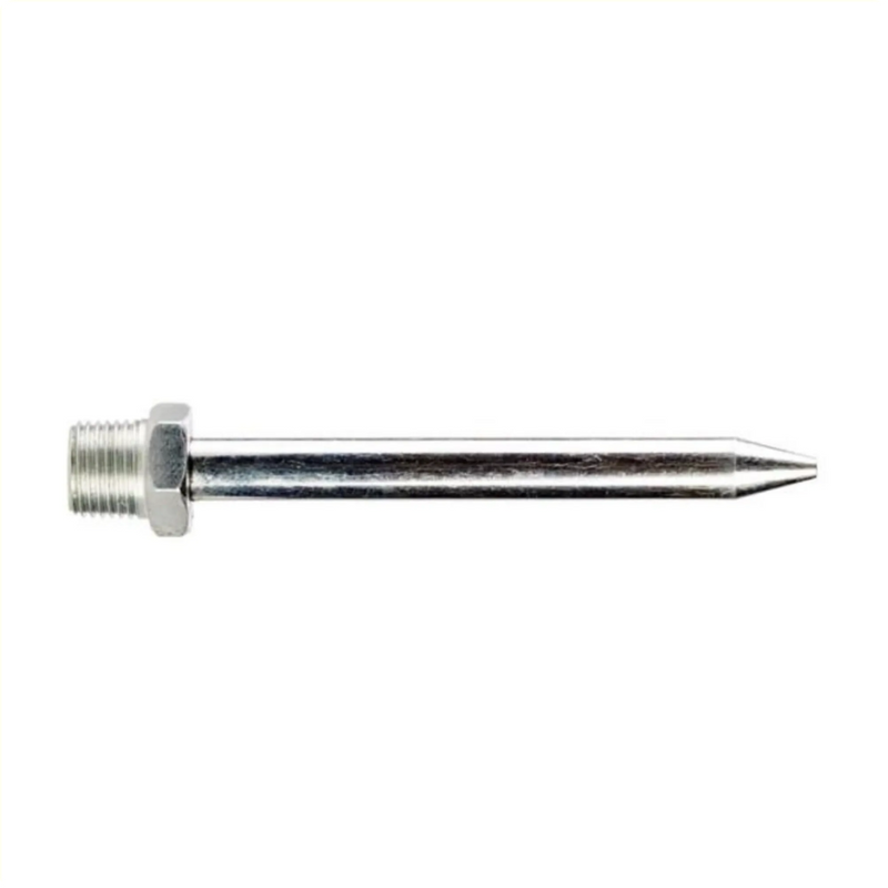 Afbeelding laden in galerijviewer, Spuitnaald Elvedes 10 cm met schroefdraadbevestiging voor vetspuit (2019035)
