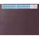 Bureau onderlegger standaard durable 7204-03 0,8 mm 65x52 cm rood