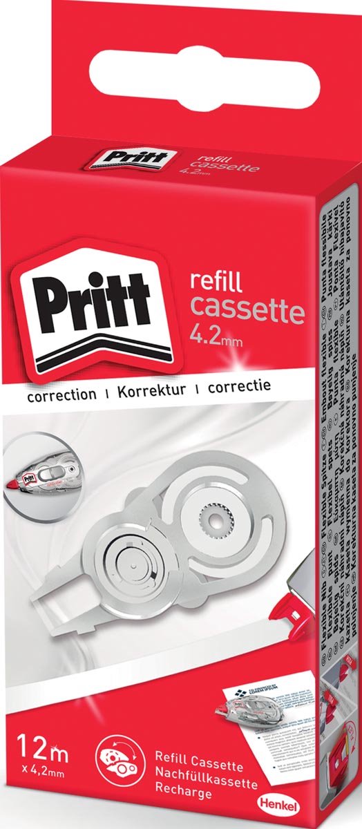 Pritt correctietape navulling flex 4.2mmx12m | 10 stuks