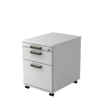 Bach mobiel ladenblok hammerer ac20 sg hout staal 428x580x590mm 3 laden wit
