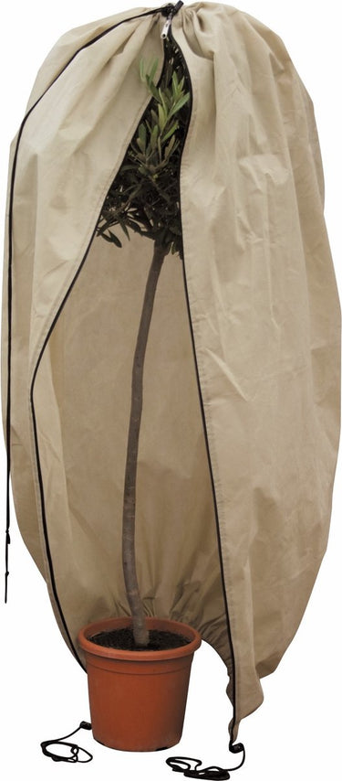 Eurotrail plantenhoes tegen vorst - beschermhoes winter boom plant - ø 70cm - beige - planthoes