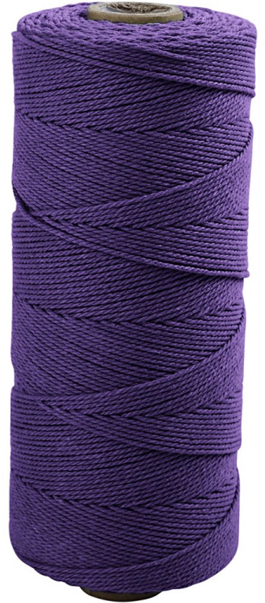 Creativ company cc katoenkoord 1 mm 315 m violet
