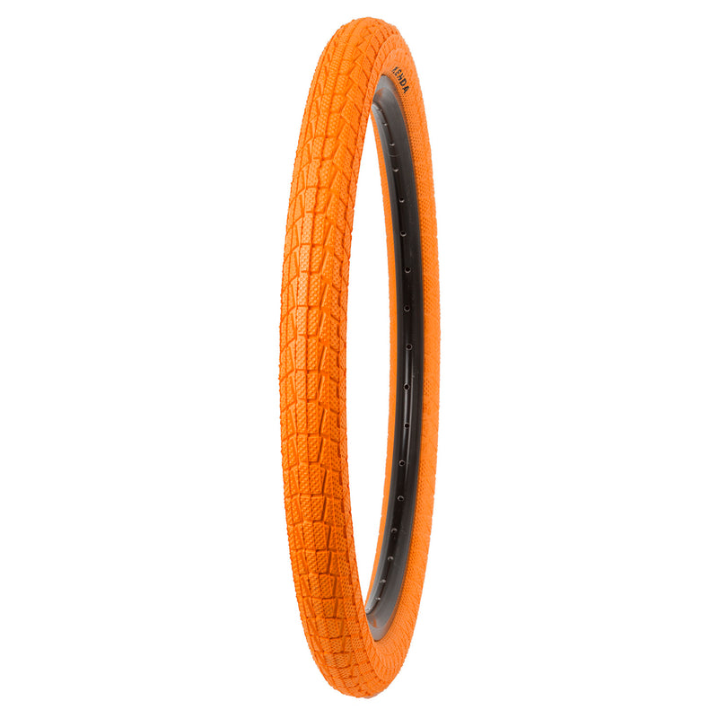 Afbeelding laden in galerijviewer, Kenda krackpot colour 20x1.95 orange clincher
