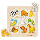Goki houten legpuzzel wie eet wat?