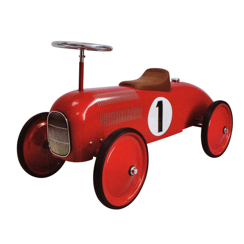 Afbeelding laden in galerijviewer, Goki retro loopauto rood
