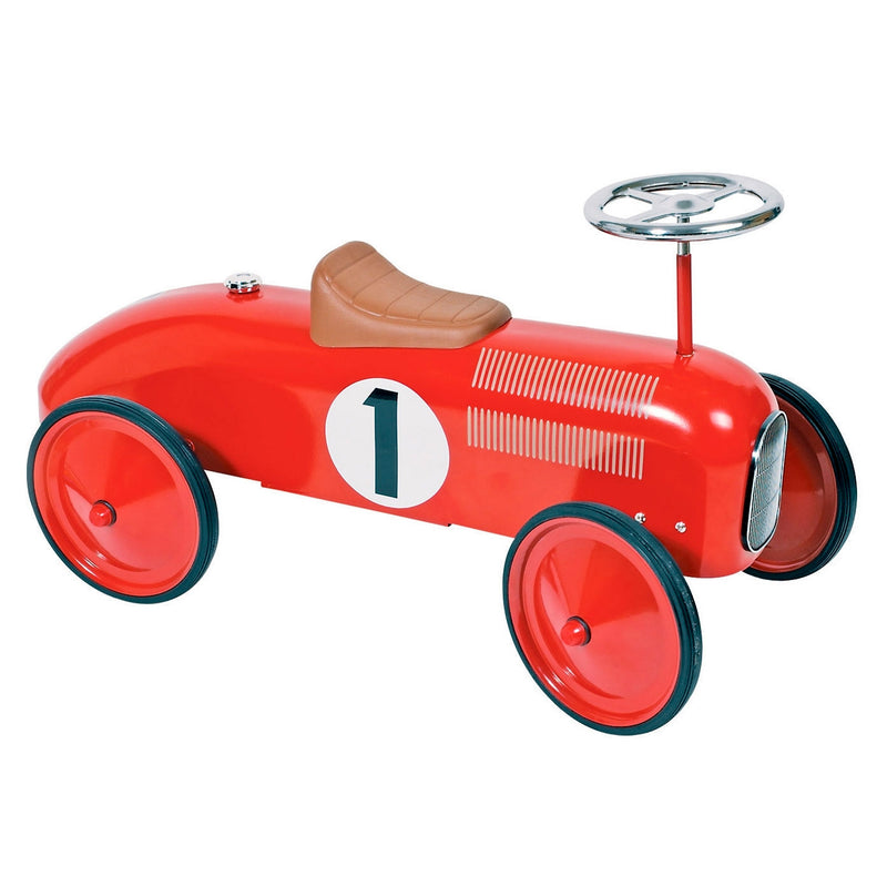 Afbeelding laden in galerijviewer, Goki retro loopauto rood
