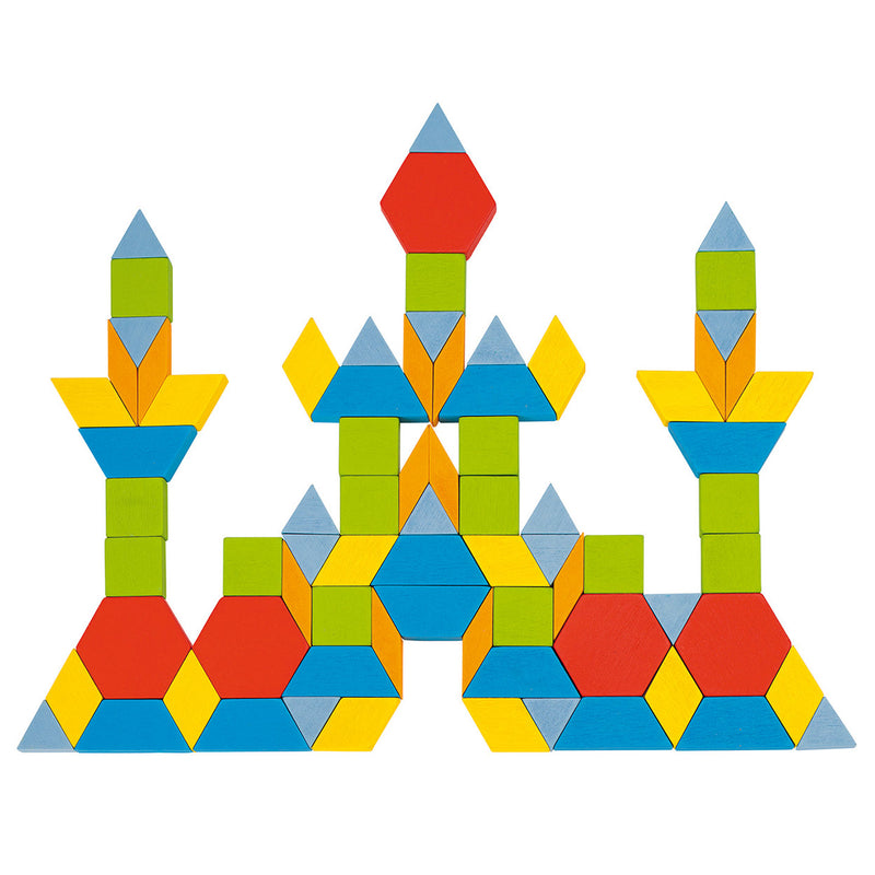 Afbeelding laden in galerijviewer, Goki Houten Puzzel Geo, 250dlg.
