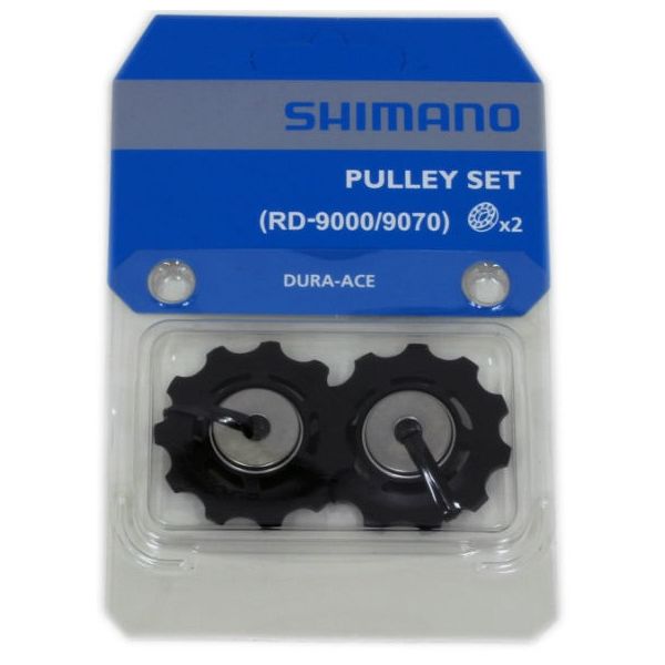 Afbeelding laden in galerijviewer, Shimano derailleurwielen-set shim.pulley set rd9000 rd9070 2pcs.bl.
