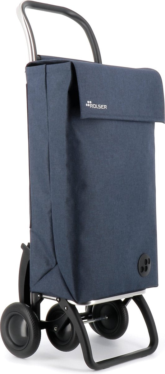 Rolser boodschappentrolley 4 wielen sbelta tweed - 4.2 - marino