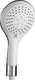 Schütte broadway handdouche - douchekop ø 12 cm - 5 standen - wit chroom