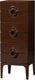 Woood merge ladekast 6 lades - hout - bruin rood - 120x44x45 cm