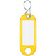 Sleutelhanger wedo geel 10 stuks