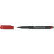 Overheadmarker faber-castell multimark rood