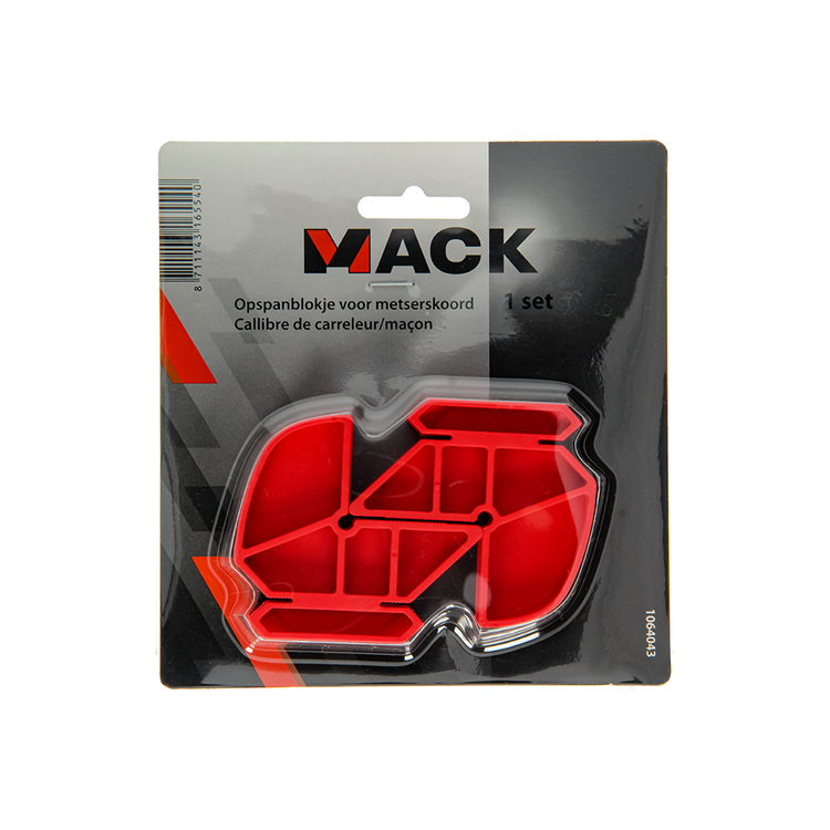 Afbeelding laden in galerijviewer, Mack 1064043 - opspanblokje voor metserkoord 1 set | 5 stuks
