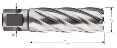 Rotec kernboor hss-xe silver-line 14.0mm sl55