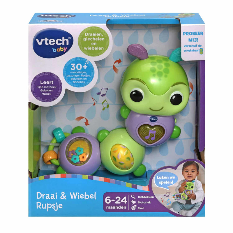 Afbeelding laden in galerijviewer, Vtech draai wiebel rupsje
