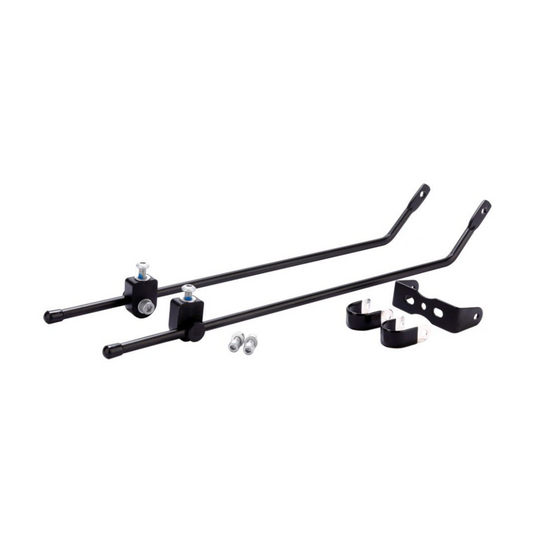 Mirage achterdrager bevestigingmateriaal zwart 2555502