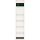 Leitz 1643 zelfklevend rugetiket (39x191mm) 10stuks grijs