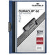 Klemmappen durable duraclip 60 blauw a4 60 vel transparente voorkant