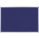 Textielbord viking 900x600mm blauw roestvrij