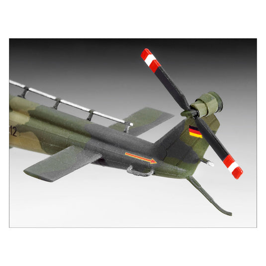 Revell modelbouwpakket militaire voertuigen - 04444 bell uh-1d - sar plastic - 1:72 - modelbouw